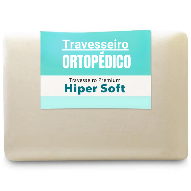 Travesseiro Ortopédico Espuma Especial HiperSoft