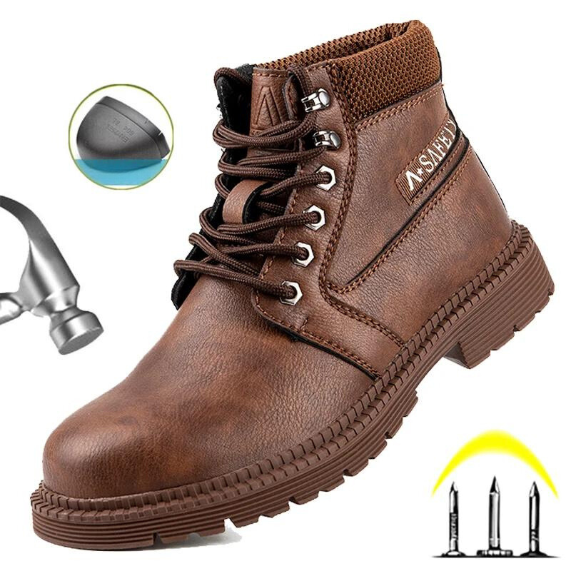 Bota SafetyGoddess Anti Esmagamento